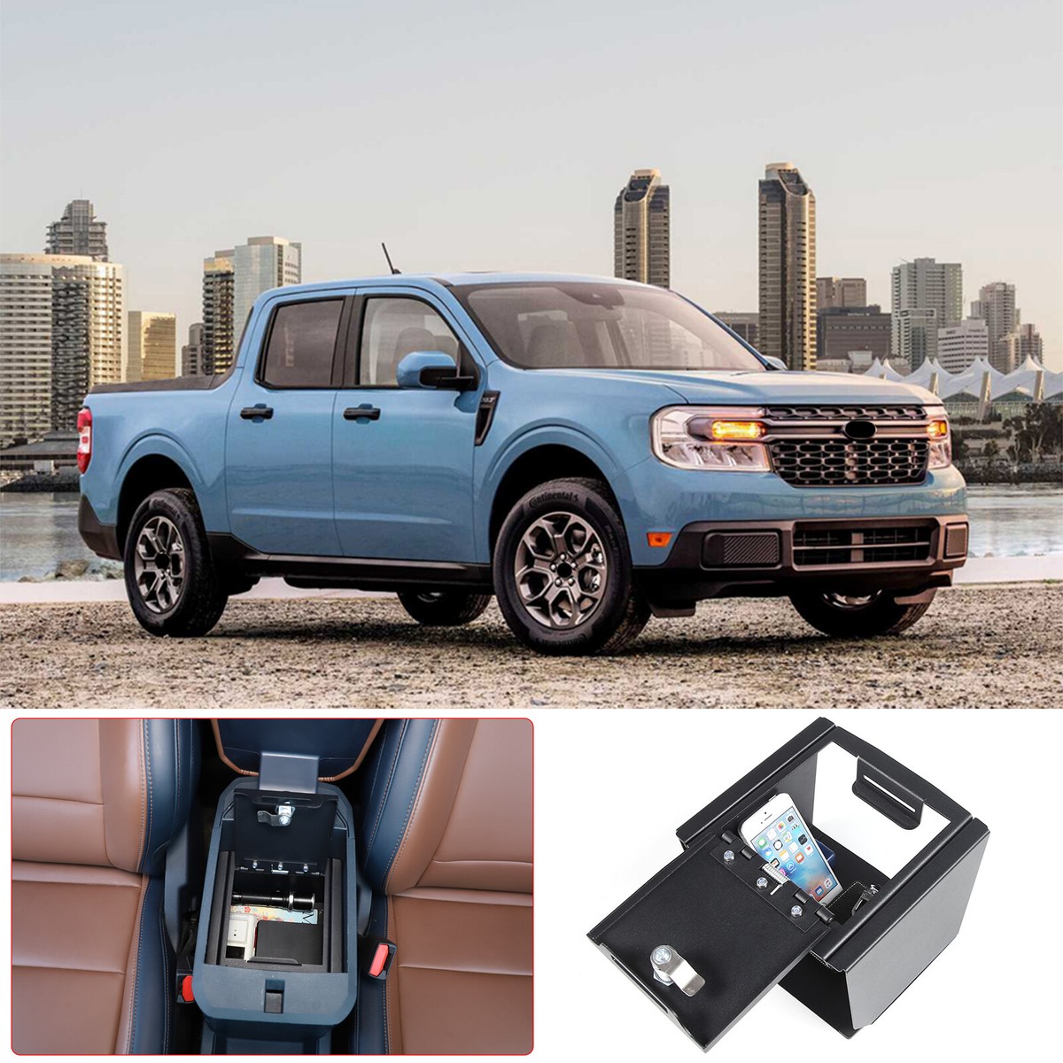 Mua Center Console Organizer Compatible With Ford Maverick 2022-2023 - View #6
