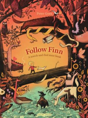 Follow Finn: A Search-And-Find Maze Book by Goes, Peter