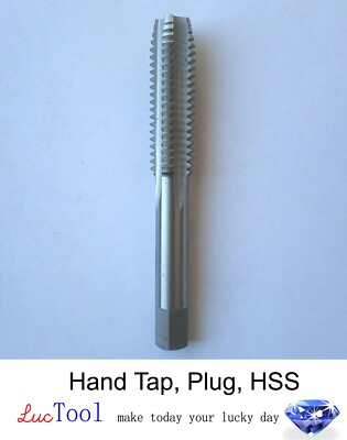 3/8-16 UNC Hand Tap Plug GH3 Limit 4 Flute HSS Plug Chamfer Bright Threading
