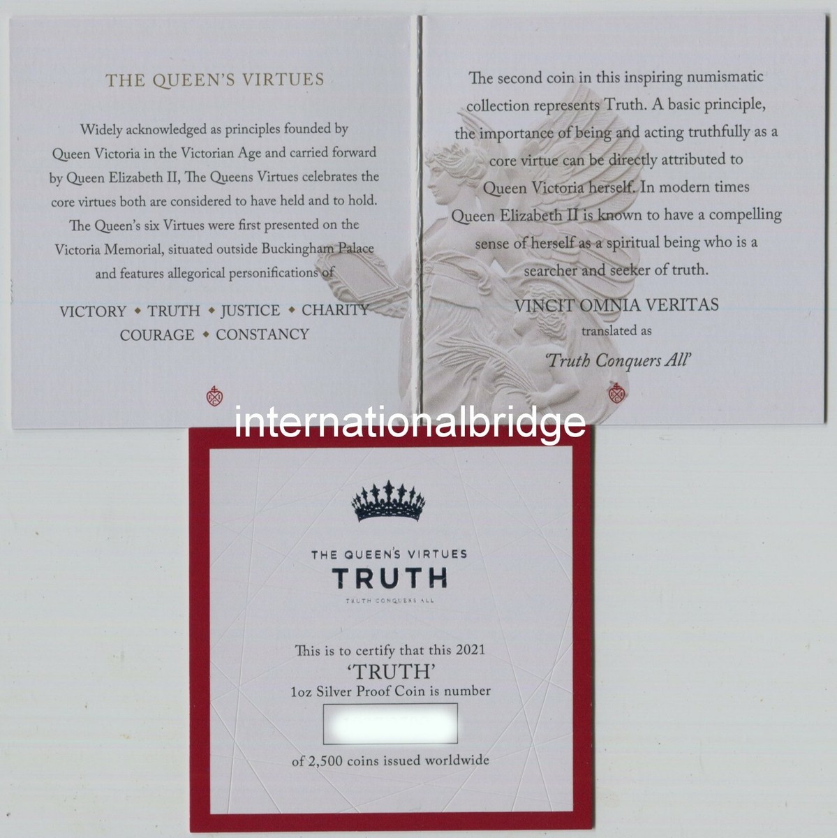 値下げ−2021年 The Queen's Virtues 『NGC.PF70』 NGC PF70 Great Britain UK St.Helena 2021 Queen's Virtues