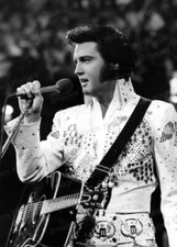 8x10 Print Elvis Presley on stage Performing Aloha from Hawaii 1973 #EPAH
