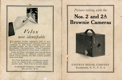 ANLEITUNG BEDIENUNGSANLEITUNG KODAK BROWNIE CAMERAS Nr. 2 und 2A