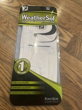 NEW FJ FOOTJOY GOLF GLOVE MEN'S Right Large L WEATHERSOF