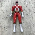 Power Rangers Lightspeed Rescue Red Ranger Figure (1999) Bandai 5.75” Vintage