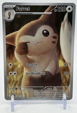 Pokemon Furret 168/159 SV09 Journey Together Illustration Rare Full Art Holo NM on eBay