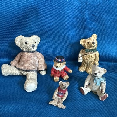 Farbkasten Peter Fagan Teddybären x5 Ian Buster Wellington Burt Beefeater 1990