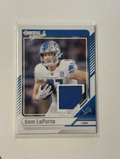 2024 Panini Donruss Donruss Threads Sam LaPorta #DTH-SLA (MEM)