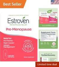 Estroven Pre-Menopause Relief, 30 Ct   Drug-Free Hot Flash  Night Sweat Support