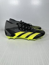Sz 7.5 Adidas Predator Accuracy Injection.2 FG Soccer Cleats Black Yellow IG0781