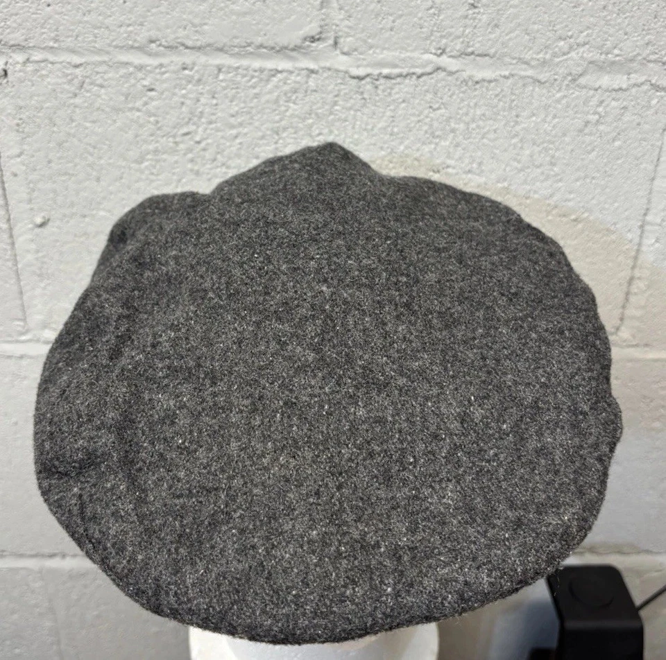 Gorra Dorfman Pacific Thinsulate Newsboy Gris Mezcla Lana Cabbie Orejeras Foto 2 de 4