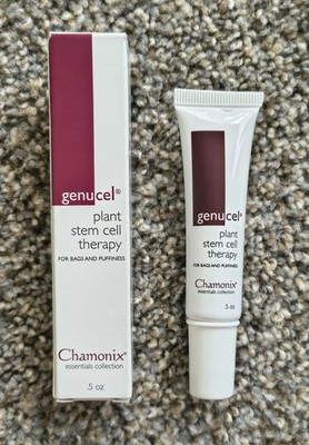 New Chamonix Genucel Plant Stem Cell Therapy for Bags and Puffiness 0.5 FL OZ 