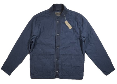 #ad JCREW Mens M Quilted Chore Jacket Military Utility Workwear Coat NWT $79.95