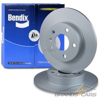2X Bendix Bremsscheibe Ø264 Hinten FÜR Opel Astra G H Meriva Zafira A B Corsa C