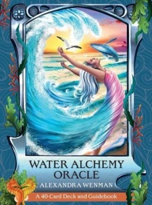 WATER ALCHEMY ORACLE CARD DECK/GUIDEBOOK by Alexandra Wenman Non-book item