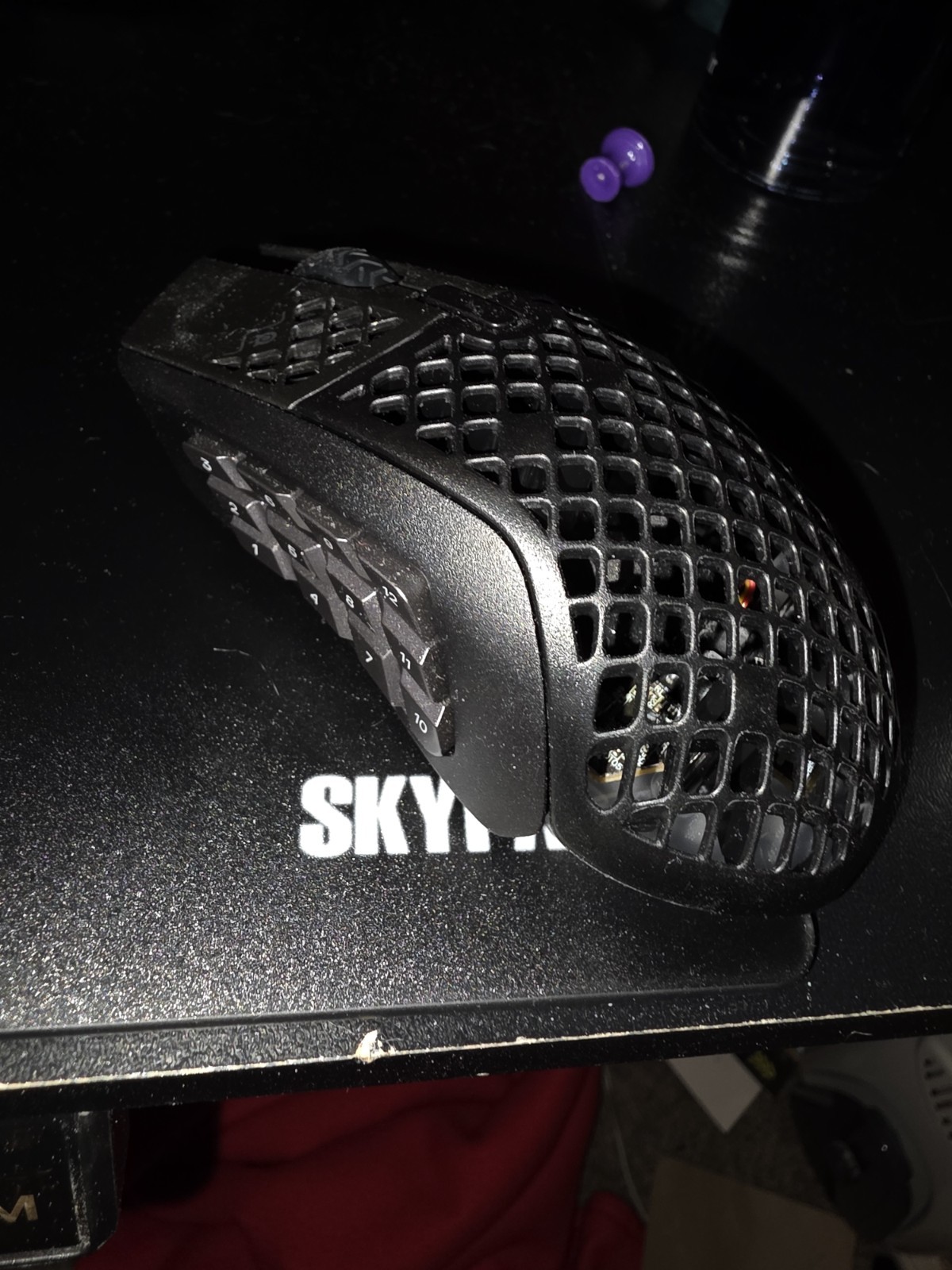 SteelSeries Aerox 9 Wireless Gaming Mouse with Optical Sensor in Black