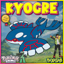 Kyogre Legendary Pokemon Legends ZA Best Stats mega Home🌟