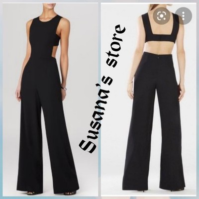 NWT BCBG MAXAZRIA SIZE ROSSANA BLACK OPEN CUT-OUT