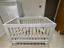 Boori nursery furniture set 3 piece cot-bed, wardrobe, drawers with change tray