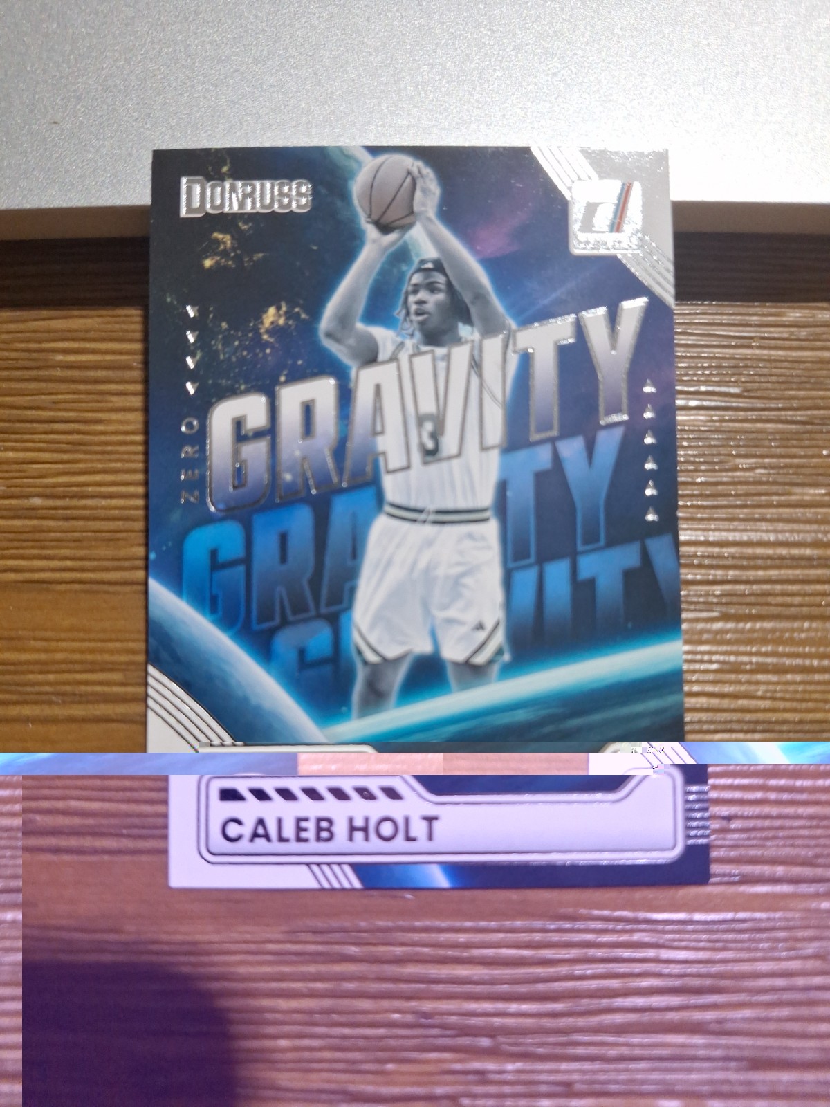 2025-26 Panini Donruss - Zero Gravity Caleb Holt #2 (RC)