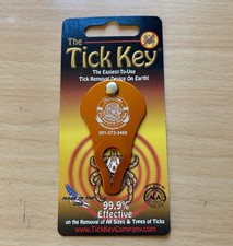 Aluminum Tick Removal Tool Dog Cat Pet Hunting Orange USA Safely Completely