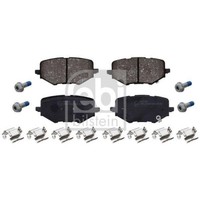 febi Bilstein 1000369 Bremsbelagsatz, Scheibenbremse FüR Xpeng, Hinterachse