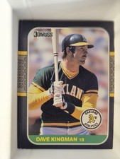 Dave Kingman 1987 DONRUSS #425 FREE SHIPPING