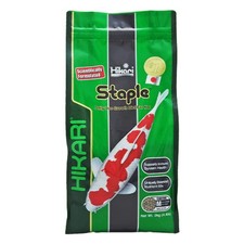 Hikari 4.4-Pound Staple Floating Pellets for Koi 1.00 x 2.40 x 5.60, Green