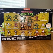 Jada Teenage Mutant Ninja Turtles Nano Metalfigs Set 18 Figures Series 2 SEALED