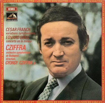 Symphonische Variationen / Concerto En La Mineur, Gyorgy Cziffra, César Franck, E