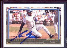 1992 Topps Gold Winner George Bell # 320 Auto Autographed Signed Chicago Cubs