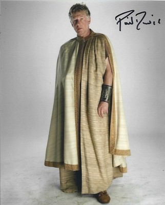Phil Davis I/P signed 10''x8'' Foto - Lucius - Doctor Who *10 - 100% to Maggie's