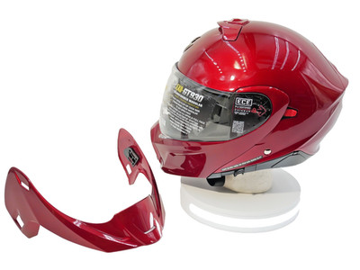SCORPION EXO-GT930 TRANSFORMER HELMET BLACK CHERRY SIZE XXL - 93-0607