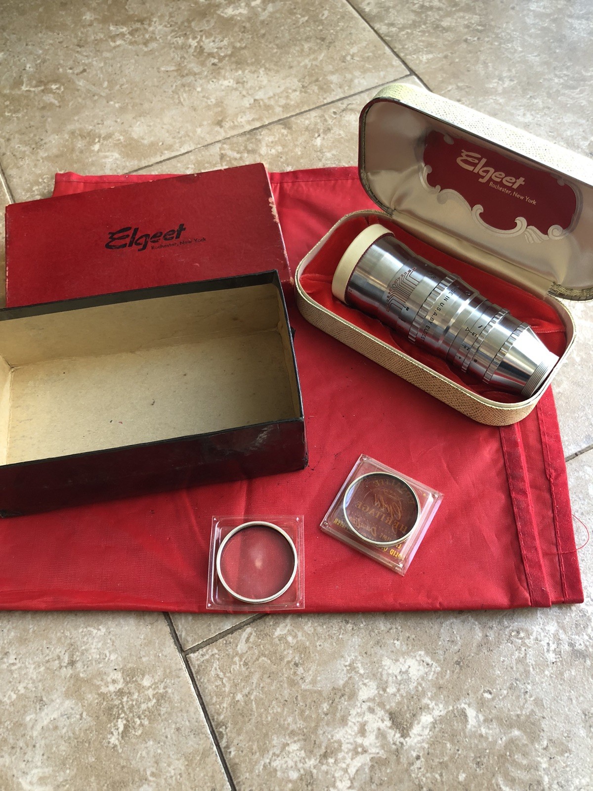 Elgeet 75mm F1.9 Cine Navitar Telephoto Cine 16mm Movie Camera Lens Bolex H16