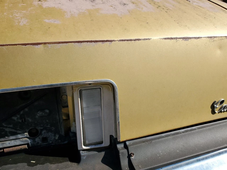 Cadillac Seville 1976 OEM par de luces delanteras lámpara de reversa acabado descolorido Foto 2 de 4