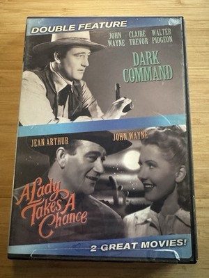 Dark Command + A Lady Takes a Chance (2-DVD, 2007) John Wayne Double Feature