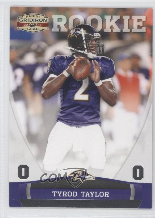 2011 Panini Gridiron Gear Silver O's 147/250 Tyrod Taylor #213 Rookie RC 0a1