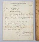 New ListingMay 1864 Civil War Orders Camp Denison Maj. General Alexander McDowell McCook