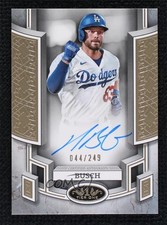 2024 Topps Tier One Break Out Auto 44/249 Michael Busch #BOA-MB Auto 02ti