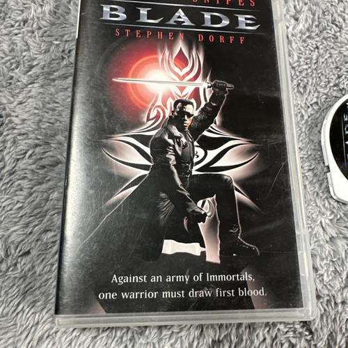 Blade (PSP Movie, UMD, 2005) with Original Case, Tested Working Vintage Sony - Picture 3 of 7