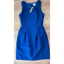 J.Crew Sleeveless Tulip Dress Blue Size 0 NWT