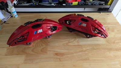 BMW X3M Competition Front Brake Calipers RED M-Sport Brembo F97 F98