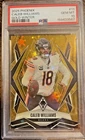 2025 Panini Phoenix - Caleb Williams #11 GOLD WINTER RARE 05/10 PSA 10 POP 1🔥