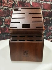 Zwilling Henckels Twin Gourmet 15 Piece Knife w/ Acacia Block Set 