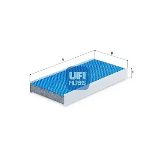 Cabin filter with antibacterial action 34.160.00 UFI for FIAT PEUGEOT CITROËN