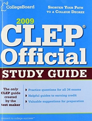 CLEP Official Study Guide 2009 - GOOD