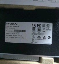 MOXA E1242 Smart 2 Port Ethernet Switch ioLog...