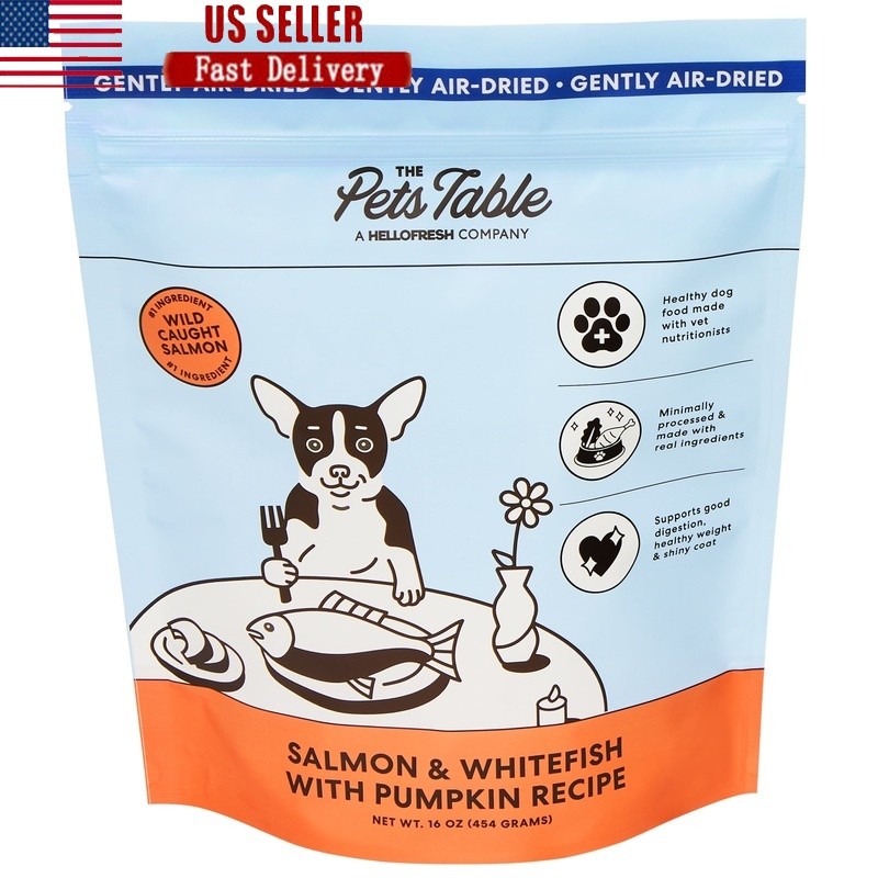 Salmon Whitefish Pumpkin Grain Free Nutrient Rich Omega3 New