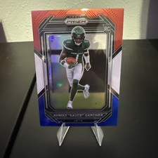 2022 Panini Prizm - Rookies Ahmad Gardner #341 Red White & Blue Prizm (RC)