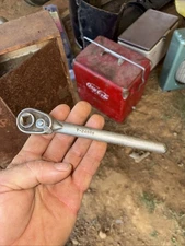 Antique BRIDGEPORT B.P.C.O. RATCHET 3/8” Works Great