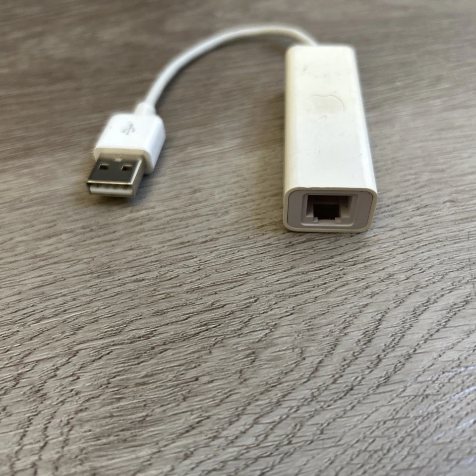 Apple External USB Dial Up Modem 56k MA034 Cable Dongle Genuine OEM Authentic - Image 4 of 4
